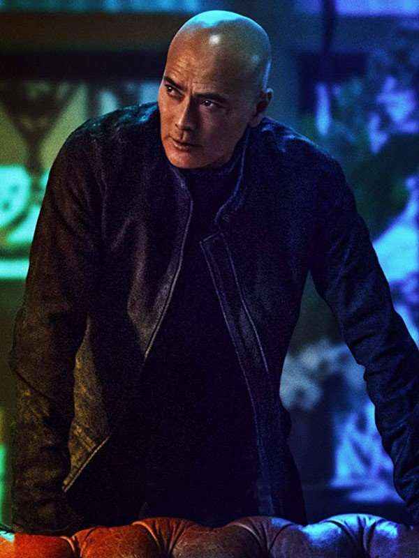 John Wick 3 Mark Dacascos Leather Jacket Black
