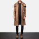 Garrison Brown Leather Duster