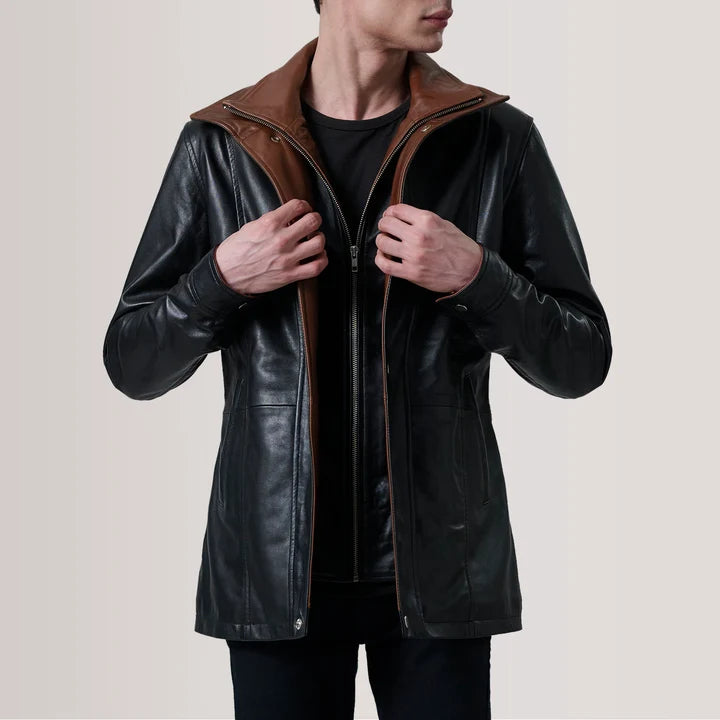 Fenwick Sheepskin Leather Coat