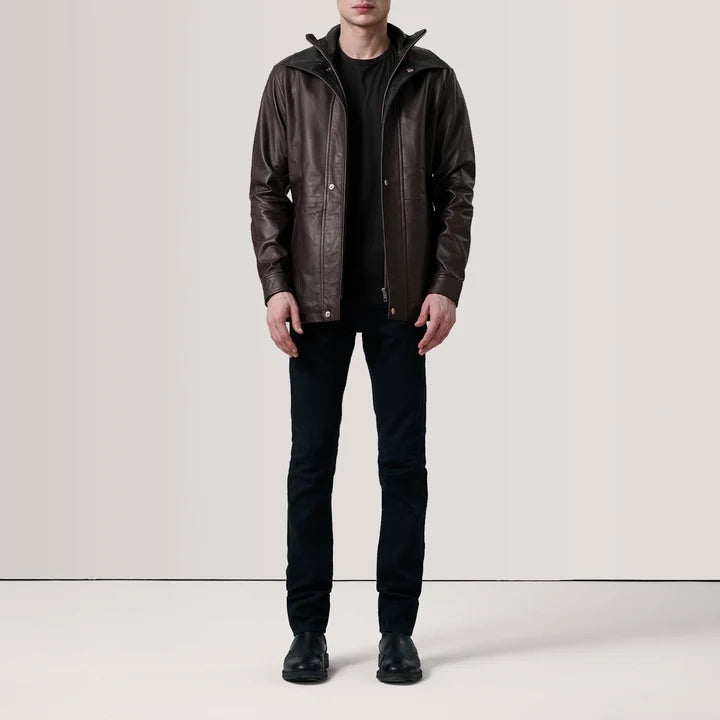 Fenwick Sheepskin Leather Coat