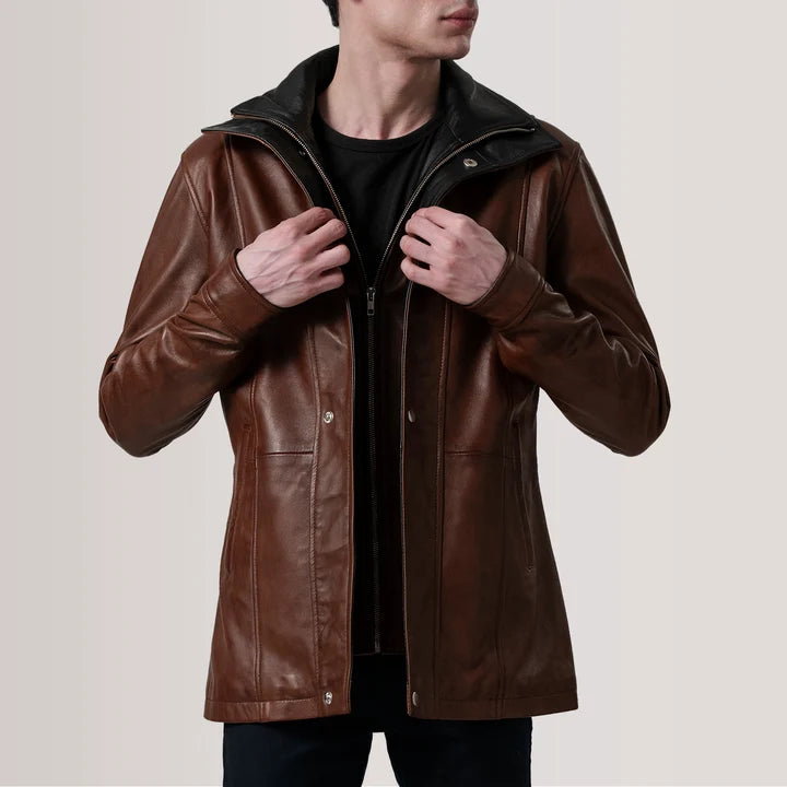 Fenwick Sheepskin Leather Coat