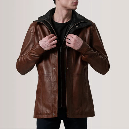 Fenwick Sheepskin Leather Coat