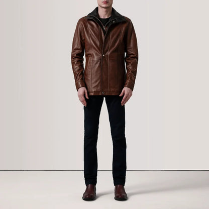 Fenwick Sheepskin Leather Coat