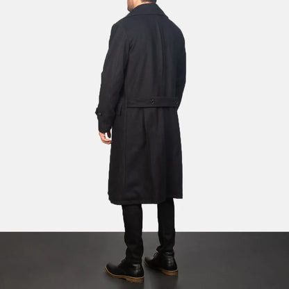 Winslet Black Wool Coat