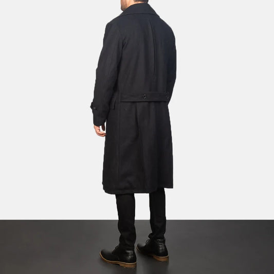 Winslet Black Wool Coat