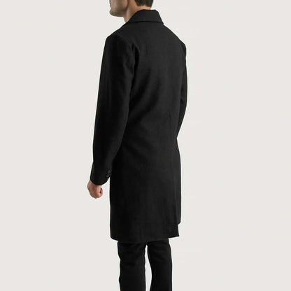 Holt Double-Breasted Wool Coat