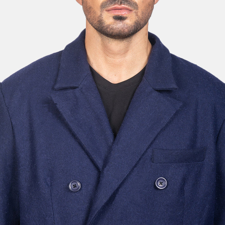 Holt Double-Breasted Wool Coat