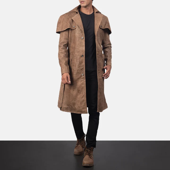 Kestwick Snuffed Leather Duster