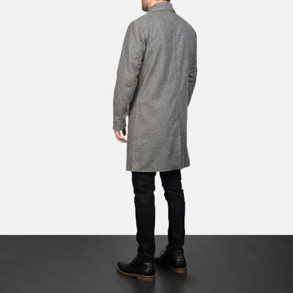 Bramfield Single-Breasted Wool Coat