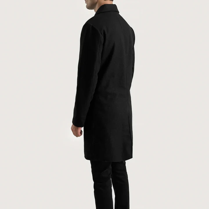 Bramfield Single-Breasted Wool Coat