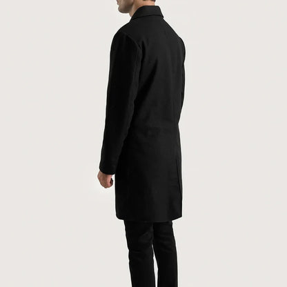 Bramfield Single-Breasted Wool Coat