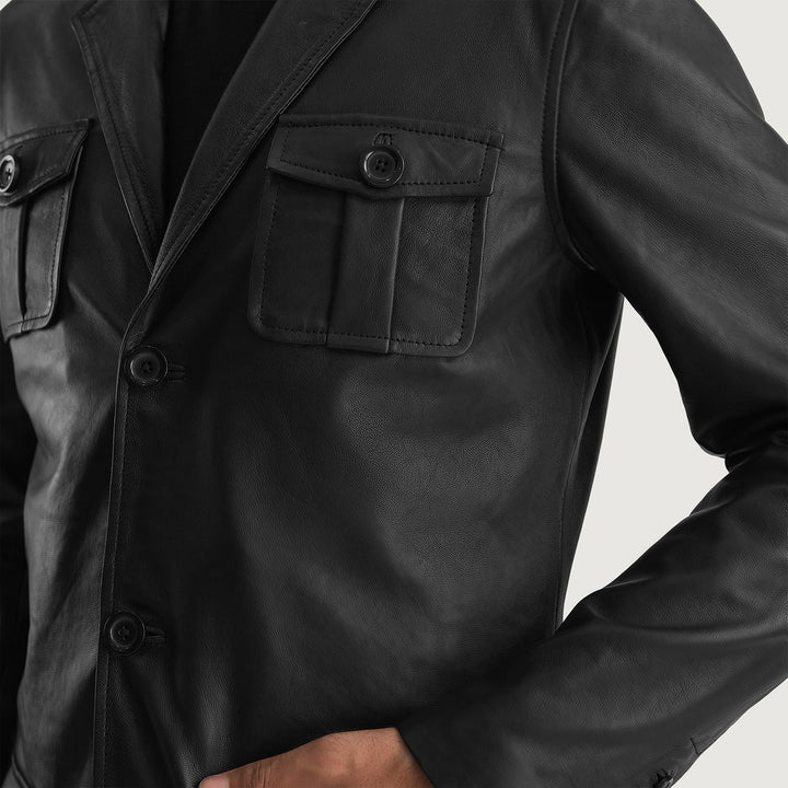 Beckford Classic Leather Blazer