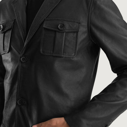 Beckford Classic Leather Blazer