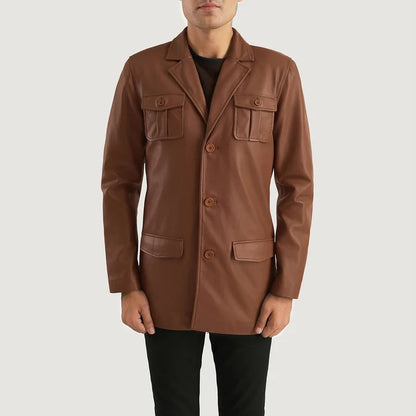 Beckford Classic Leather Blazer