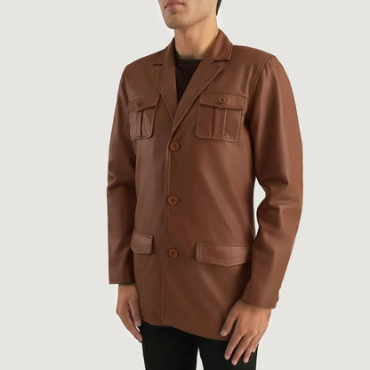 Beckford Classic Leather Blazer