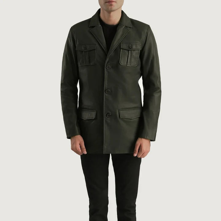 Beckford Classic Leather Blazer