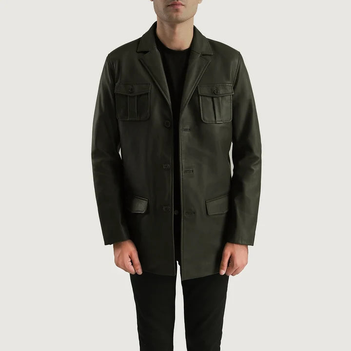 Beckford Classic Leather Blazer