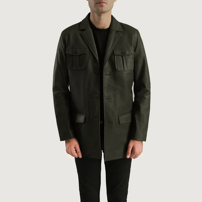 Beckford Classic Leather Blazer