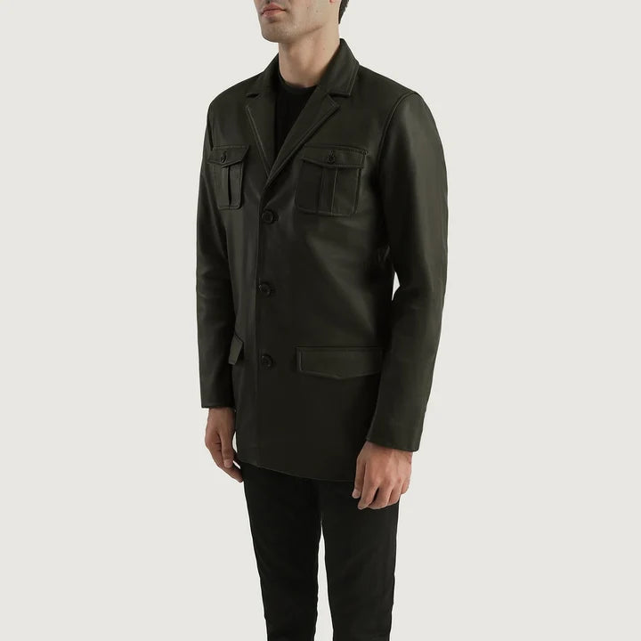 Beckford Classic Leather Blazer
