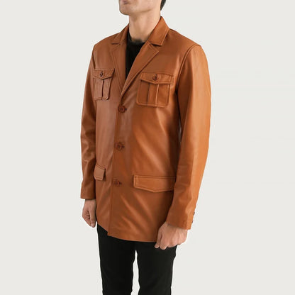 Beckford Classic Leather Blazer