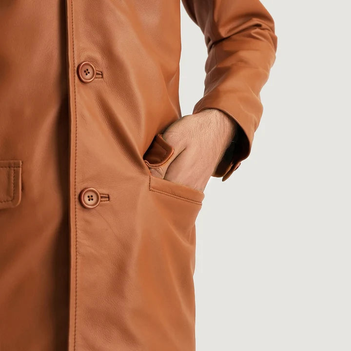Beckford Classic Leather Blazer