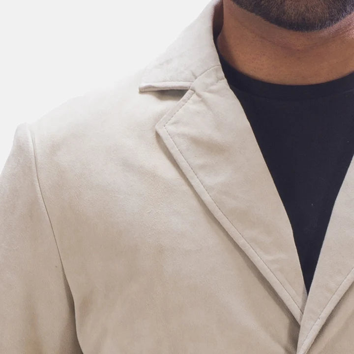 Camden Suede Leather Blazer