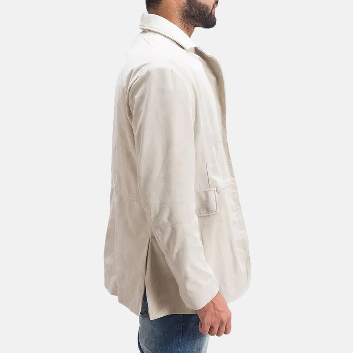 Camden Suede Leather Blazer