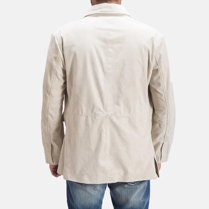 Camden Suede Leather Blazer