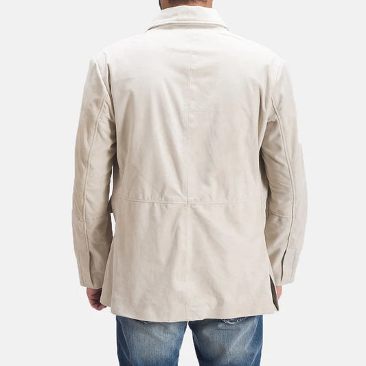 Camden Suede Leather Blazer