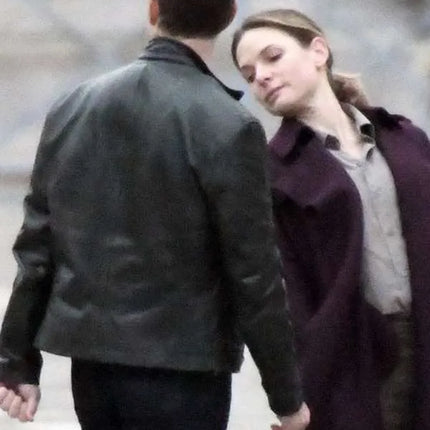 Tom Cruise MI-7 Black Leather Jacket