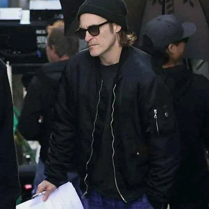Joker Folie À Deux Joaquin Phoenix Bomber Jacket
