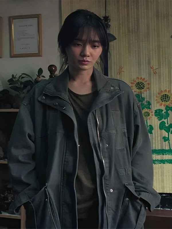 Squid Game Season 2 Park Gyuyoung Black Coat