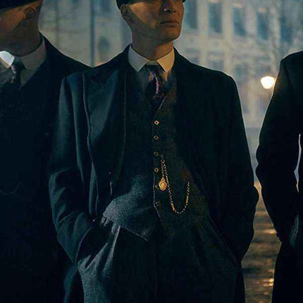 Peaky Blinders Thomas Shelby Black Coat