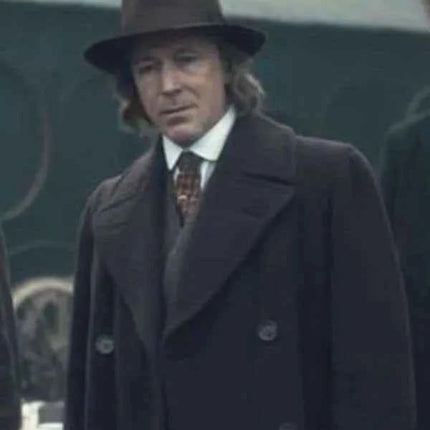 Peaky Blinders Season 4 Aidan Gillen Brown Coat