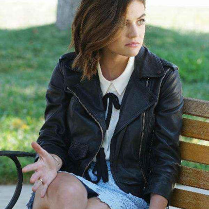 Pretty Little Liars Lucy Hale Biker Jacket