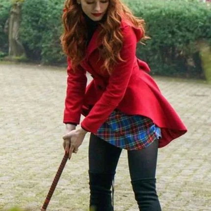 Riverdale S03 Cheryl Blossom Red Hooded Jacket