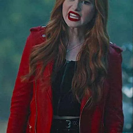 Riverdale S06 Cheryl Blossom Red Biker Jacket