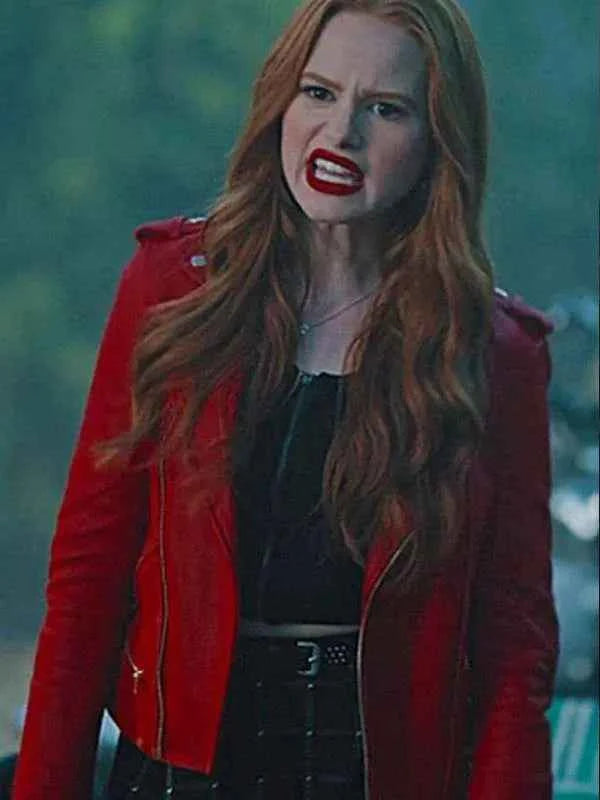Riverdale S06 Cheryl Blossom Red Biker Jacket