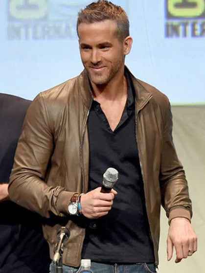 Deadpool 3 Wade Wilson Leather Jacket