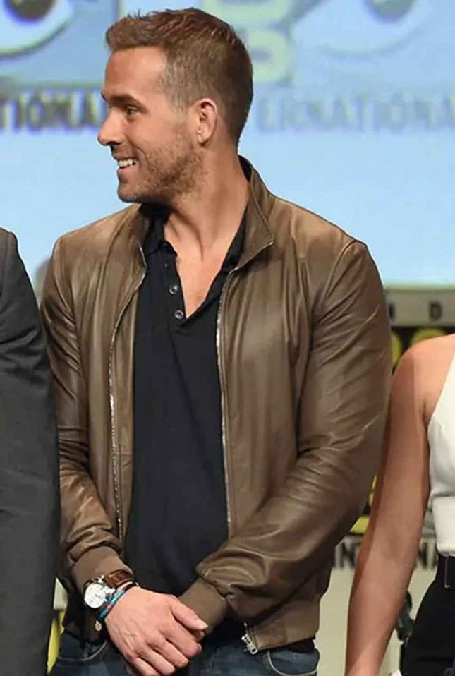 Deadpool 3 Wade Wilson Leather Jacket