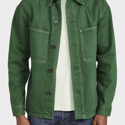 Emily In Paris Gabriel Cotton Green Jacket