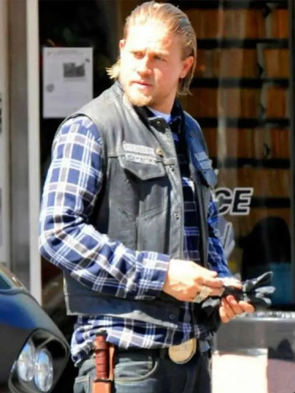Jax Teller Sons of Anarchy Leather Vest