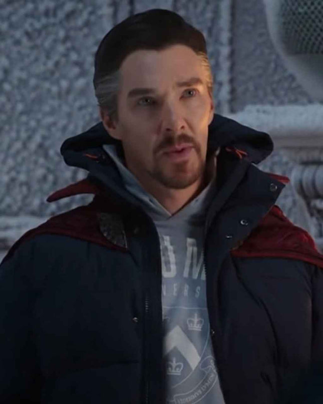 Spider-Man No Way Home Doctor Strange Puffer Jacket