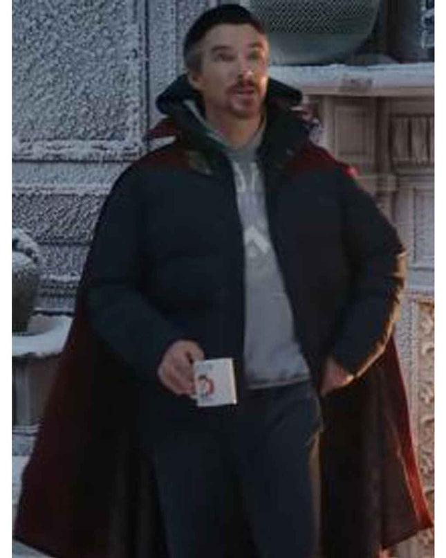 Spider-Man No Way Home Doctor Strange Puffer Jacket