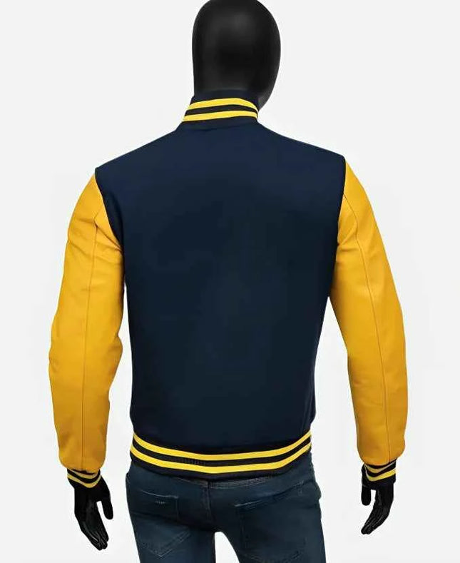 Spider-Man No Way Home Ned Leeds Varsity Jacket