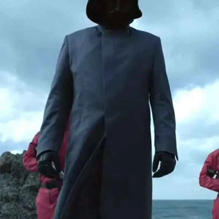 Squid Game Season 1 Front Man Black Coat
