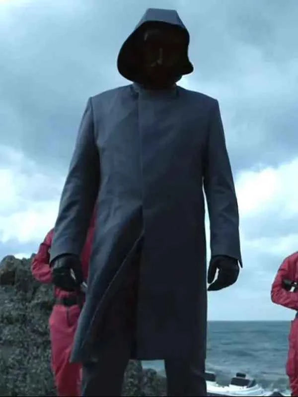 Squid Game Season 1 Front Man Black Coat