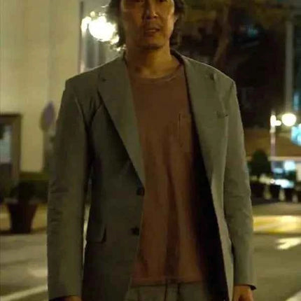 Squid Game Season 1 Lee Jung-jae Gray Blazer