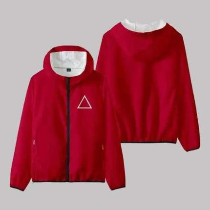 Squid Game Season 1-2 Guards Fleece Hooded Jacket