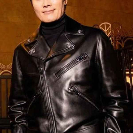 Squid Game Season 2 Lee Byung-hun Biker Jacket